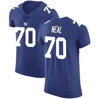 Men's Elite Evan Neal New York Giants Royal Team Color Vapor Untouchable Jersey