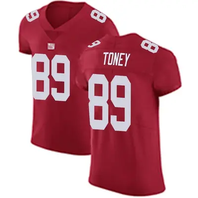 Men's Elite Kadarius Toney New York Giants Red Alternate Vapor Untouchable Jersey
