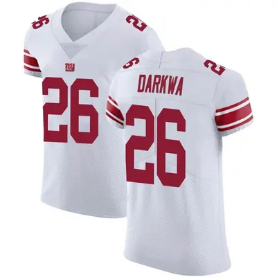 Men's Elite Orleans Darkwa New York Giants White Vapor Untouchable Jersey