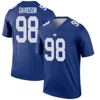 Men's Legend D.J. Davidson New York Giants Royal Jersey